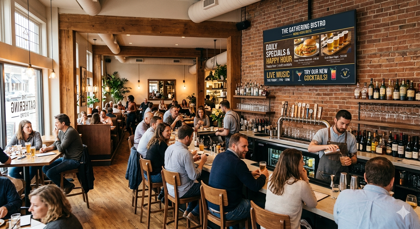 How to Set Up Digital Menu Boards for Your Restaurant